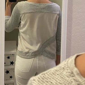 American Eagle split back top